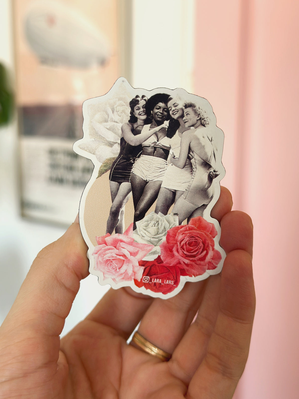 Imán Amigas