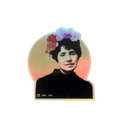 Pegatina iridiscente Rosalía de Castro