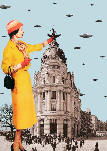 Procesiones en la Metrópolis. Edificio Metrópolis. Madrid